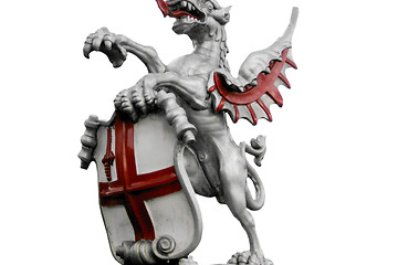 Image showing St George and the dragon