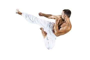 Image showing taekwondo martial arts master