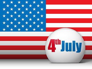 Image showing United States Independence Day Background