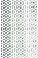 Image showing Perforated metal grid texture