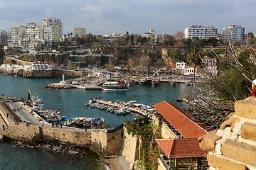 Image showing Harbors old Antalya.