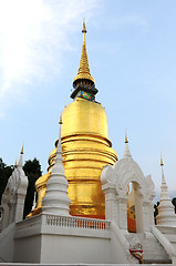 Image showing Ancient wat in Chiang Mai, Thailand