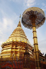 Image showing Doi Suthep Temple in Chiang Mai, Thailand