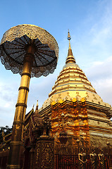 Image showing Doi Suthep Temple in Chiang Mai, Thailand