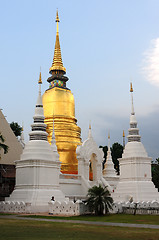 Image showing Ancient wat in Chiang Mai, Thailand