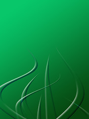 Image showing green wave