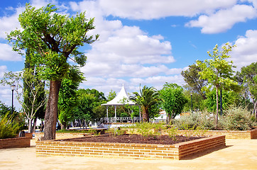 Image showing Reguengos de Monsaraz garden, south of Portugal