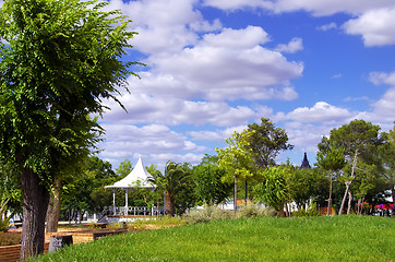 Image showing Reguengos de Monsaraz garden, south of Portugal