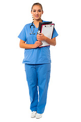 Image showing Elegant medical professional in uniform