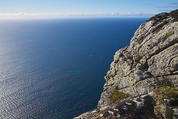 Image showing View from cliff