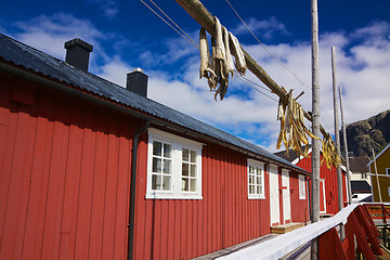 Image showing Fishing village