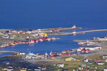 Image showing Fishing harbor