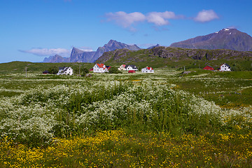 Image showing Norwegian village