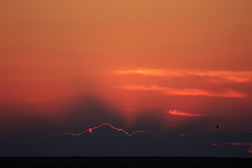 Image showing Sunset skyscape