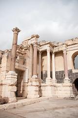 Image showing Ancient ruins in Israel travel
