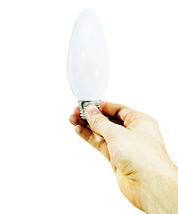 Image showing White bulb