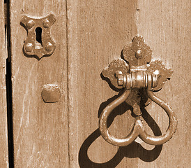 Image showing knocker