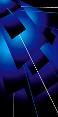 Image showing lazer flap blue