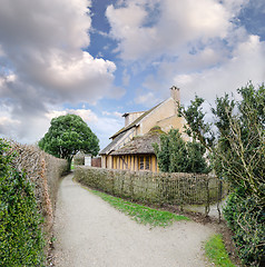 Image showing village of Marie Antoinette at Versailles