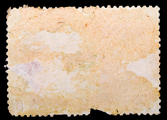 Image showing Blank postage stamp texture