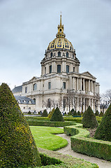 Image showing The Dome Cathedral, Les Invalides, Paris