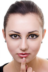 Image showing oriental make-up