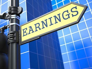 Image showing Earnings Concept.