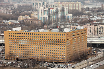 Image showing golden building