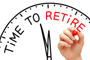 Image showing Time to Retire