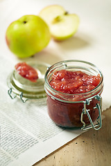 Image showing jar of jam
