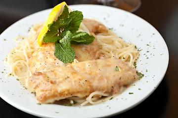 Image showing Chicken Francaise
