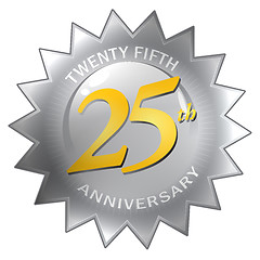 Image showing 25th Anniversary Seal 
