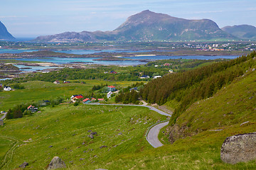 Image showing Scenic Lofoten