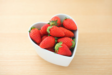 Image showing Strawberry with love