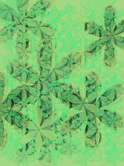 Image showing petal green