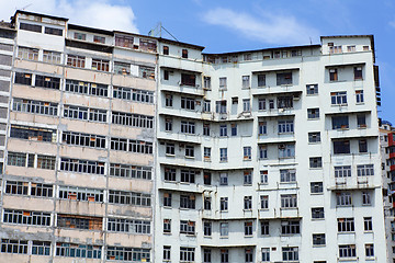 Image showing Abandoned building in Hong Kong 