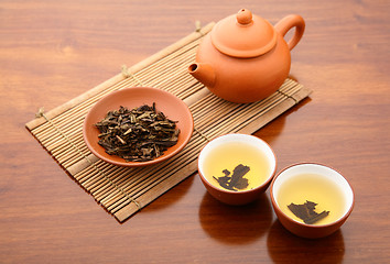 Image showing Chinese tea ceremony