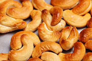 Image showing Baked cashew nuts