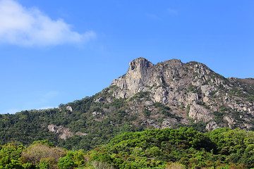 Image showing Lion Rock in Hong Kong