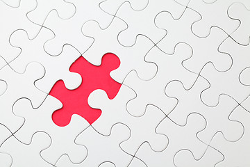 Image showing Missing puzzle piece