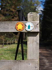 Image showing Glen Banchor right of way, Scotland