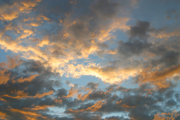 Image showing evening sky