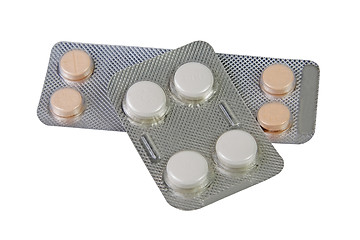 Image showing Blisters with pills