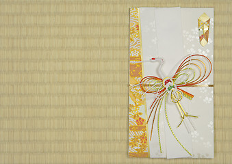 Image showing Japanese festive envelope