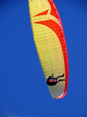 Image showing Parachute jump