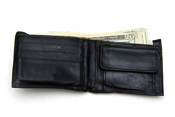 Image showing Wallet with money