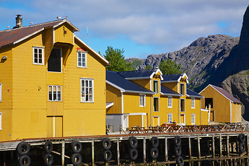 Image showing Fish factory