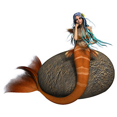 Image showing Sad Mermaid
