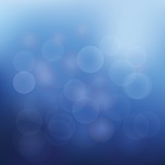 Image showing Abstract background of christmas blue lights 