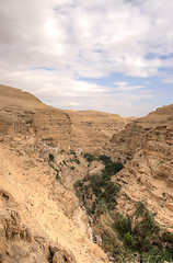 Image showing Saint George monastery in judean desert